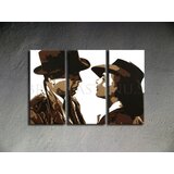  Ročno izdelana slika POP Art CASABLANCA 3-delna (POP ART) | Shoptok.si