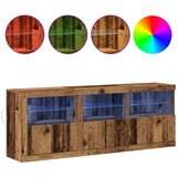  stranski pult z LED lučmi Star les 181,5x37x67 cm iz iverne plošče | Shoptok.si
