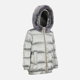 Geox Silver Backsie Girls' Jacket - Girls | Shoptok.si