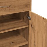 vidaXL Ormarić za cipele Artisan hrast 60x35x84 cm izrađeno drvo | shoptok.hr