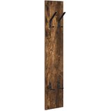  Vješalica za kapute na zidu Dimljeni hrast 20 x 1,5 x 100 cm | Eponuda.com