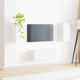  Set TV komoda Zidne 2 pcs Bijelo Konstruirano drvo | Eponuda.com
