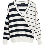 Desigual Pulover crna / bijela | shoptok.hr