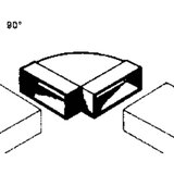 Wallair Ventilacijski priključek 20200112 90 stopinj, (5000512786) Cene