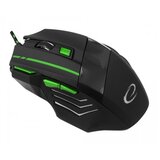 Esperanza Miš ESPERANZA GAMING WOLF 7D MX201, green, 2400dpi, double-click, ergonomic, EGM201G | Eponuda.ba