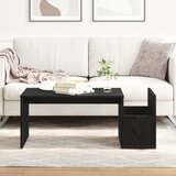 vidaXL Klubska miza Črn hrast Les 90 x 45 x 35 cm Vzdržljiva | Shoptok.si