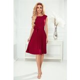 Numoco pleated dress with tie | ePonuda.com