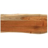 Stolna ploča 90x40x3,8 cm pravokutna bagremovo drvo živi rub | shoptok.hr