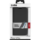 Sbs TORBICA WALLET STAND IPHONE 16 PLUS ČRNI, (21402256) | Shoptok.si