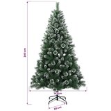  Umjetno božićno drvce 240 cm PVC i metal Zelena - 240 cm | shoptok.hr