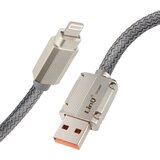 LINQ 3A USB kabel za iPhone Reinforced ovoj 1,2 m, Siva, (5000220153) | Shoptok.si