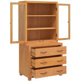  Set namještaja za pohranu s ladicama Smeđa Konstruirano drvo | shoptok.hr