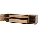 Livetastic TV-ELEMENT barve hrasta | Shoptok.si