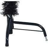 vidaXL Umjetna preddekorirana božićna jelka Črna 120 cm PVC | Shoptok.si