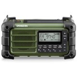 Sangean MMR-99 prijenosni radio UKW (1014) UKW, Bluetooth® solarni panel, zaštićeno protiv prskanja, otporan na prašinu zelena | Eponuda.ba