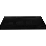 Plutajuće zidne police 4 kom sjajne crne 40 x 23 x 3 8 cm MDF | shoptok.hr