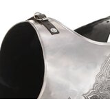  Replika srednjovjekovnog viteškog oklopa LARP srebrna čelična | shoptok.hr