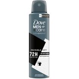 Dove Men + Care Advanced Invisible Dry 72H u spreju antiperspirant 150 ml za moške | shoptok.hr