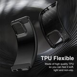 Techsuit Carbon Silicone maska za Motorola Edge 70 Fusion – crna | shoptok.hr