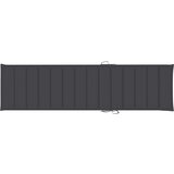  Jastuk za ležaljku antracit 200 x 50 x 3 cm od tkanine Oxford | shoptok.hr