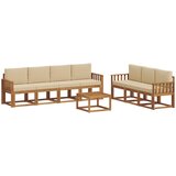  Set vanjskih sofa 8 kom. Prirodna i bež | shoptok.hr