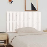  Zidno uzglavlje bijelo 166x3x90 cm od masivne borovine | shoptok.hr