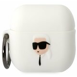 Karl Lagerfeld Airpods Pro 2 White Ovitek Bela | Shoptok.si