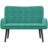  Kauč za dvoje Tirkizna 115 x 61 x 87 cm Baršun | shoptok.hr