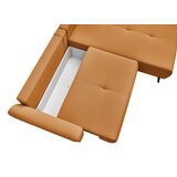 P & B KOTNA SEDEŽNA GARNITURA, gladka tkanina rumena | Shoptok.si