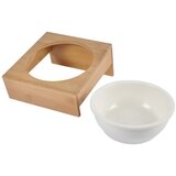 Love Story Bambusova posoda s podstavkom za pse ø 16 cm – | Shoptok.si