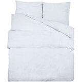 Set posteljine za poplun bijeli 140 x 200 cm pamučni | shoptok.hr