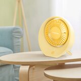 Aigostar Stoni punjivi USB ventilator 3W/5V 1200mAh narandžasta | Eponuda.com
