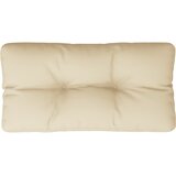  Jastuk za palete bež 80 x 40 x 12 cm od tkanine | Eponuda.com