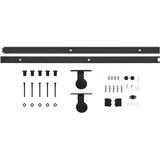  Drsna vrata s kompletom vodil 90x210 cm trdna borovina, (20767315) | Shoptok.si