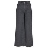 Vila Jeans straight Noos Freya Jaf Jeans - Grey Denim Siva Cene