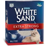 white sand extra stong posip za mačke 6l