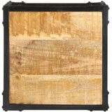  Stolić za kavu 40 x 40 x 36 cm od masivnog grubog drva manga | Shoptok.si