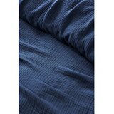  Temno modro pregrinjalo iz muslina 220x250 cm Muslin – Cene