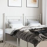 vidaXL Metalno uzglavlje bijelo 150 cm | shoptok.hr