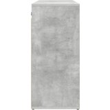 vidaXL Omara za čevlje Betonsko siva 52.5 x 30 x 50 cm Konstruiran les | Shoptok.si