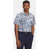 Under Armour Men's UA Drive Chill Printed Polo-BLU T-Shirt - Men's u