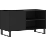 Ormarić Omarica za gramofonske plošče črna 85x38x48 cm inženirski les, (20801678) | Shoptok.si
