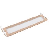  Sigurnosna ogradica za dječji krevet bež 180 x 42 cm poliester | shoptok.hr