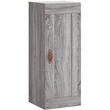  Zidni ormarić siva boja hrasta 34,5x34x90 cm konstruirano drvo | shoptok.hr