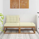  Sekcijski kavč z blazino 2 Kos Naravna, (5000271032) | Shoptok.si