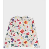 Sinsay Pamučna dvodijelna pidžama s božićnim motivom | shoptok.hr