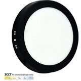 Mitea_Lighting Mitea Lighting Nadgradni okrugli LED panel 18W 3000~6500K M18NO-BK-CCT | Eponuda.com