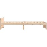  Posteljni okvir trden les 75x190 cm, (20708207) | Shoptok.si