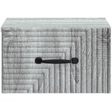  Stenski nočni omarici 2 pcs Siva Sonoma 34,5 x 33 x 20 cm, (5000209777) | Shoptok.si