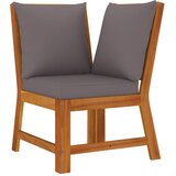  6-dijelni vrtni blagovaonski set s jastucima od bagremovog drva | Eponuda.com